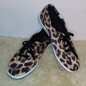 Kate Spade & KEDS cheetah sneakers